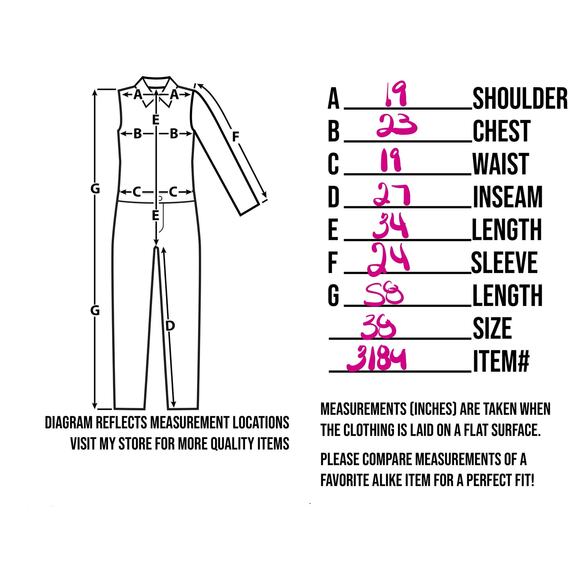 Steel Grip‎ Inc. Flame Resistant Coveralls Size 38 Inseam 27 Blue Michael myers - Picture 2 of 10